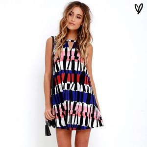 Jack by BB Dakota multicolor mini dress